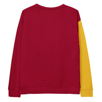 Unisex Sweatshirt Asymmetrical - Thumbnail 4