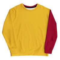 Unisex Sweatshirt Asymmetrical - Thumbnail 6