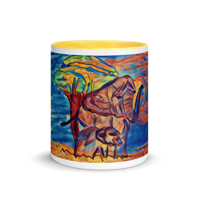 Mug with Elephant