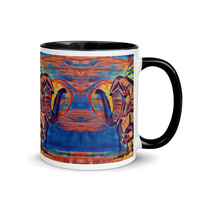 Mug with Elephant - Thumbnail 1