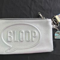 R2D2 Silver Beep Boop Clutch Purse - Thumbnail 1