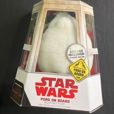 Porg on board