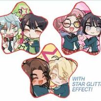 Alien Stage ALNST Alienstage Star Shaped School Badge Buttons