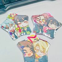 Alien Stage ALNST Alienstage Star Shaped School Badge Buttons - Thumbnail 1