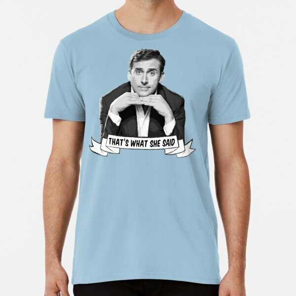 Michael Scott That's What She Said T-Shirt, Long Sleeve, Sweatshirt, Hoodie For Men Women