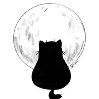 Black Cat Prints (Buy 2 Get 1 Free!) - Thumbnail 5