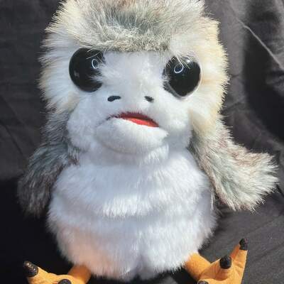 Disney star wars galaxy’s edge porg plush moving talking puppet seven20 - Thumbnail 4