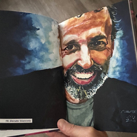 Artist Portrait Sketchbook hardback (my art book) - Thumbnail 3