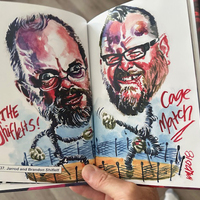 Artist Portrait Sketchbook hardback (my art book) - Thumbnail 8