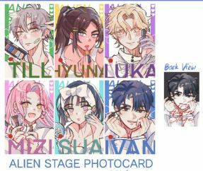  Alien Stage ALNST Alienstage Make Up Special Photocards