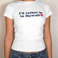 I'D RATHER BE IN HAWAII TEE - Thumbnail 3