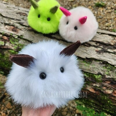 Mochi bunny plushies - 3 flavors! - Thumbnail 1