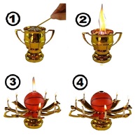 Wholesale Box SPECIAL Of 63 Sport Ball Trophy Birthday Candles - Thumbnail 5