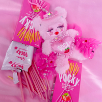 Pink Pocky Club Bag Charm - Thumbnail 4