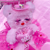 Pink Pocky Club Bag Charm - Thumbnail 3