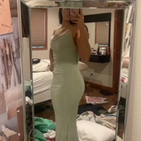 Sexy Open Back Straps Long Prom Dresses - Thumbnail 2