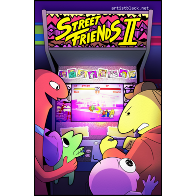 Street friends ii poster