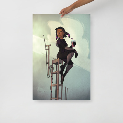 Kamikaze boba break poster