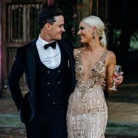 Luxury Wedding Dress, Sequins Lace Wedding Dress Bridal Gown - Thumbnail 1