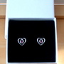 925 Ruby (Lab Created) Heart Earrings/925 Silver Ruby Stud Earrings/Ruby Jewellery/Ruby Jewelry/Red Ruby Earrings/925Ruby Earrings/July Births-2
