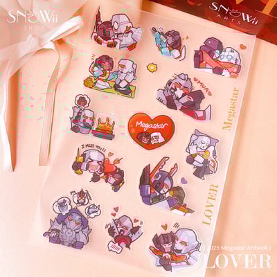 Megastar Sticker Sheet