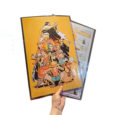 One piece contact sheet bundle