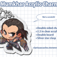 Mumkhar Acrylic Charm - Thumbnail 1
