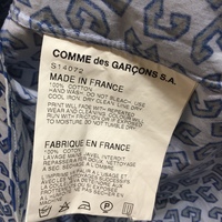 Comme des Garçons Shirt blue patterned shirt 2006 - Thumbnail 2