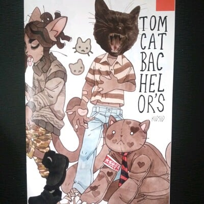 **avaliable now, trust** tomcat bachelor's comic