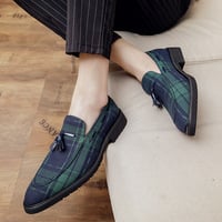 Men's large size casual slip-on loafers - Thumbnail 3