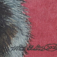 "Morning Cat", Original Realism Drawing By N.E.Thompson, Artwork Size 8x10 Inches - Thumbnail 5