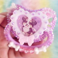 Pastel Pup Pet Play Pacifier - Thumbnail 3