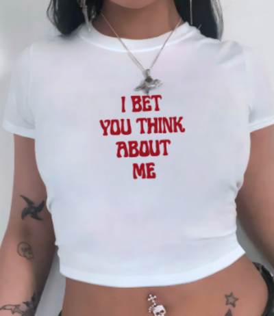 I BET YOU THINK ABOUT ME TOP
