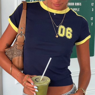 Vintage 06 sporty cropped top