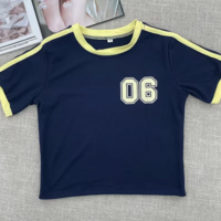 VINTAGE 06 SPORTY CROPPED TOP - Thumbnail 3