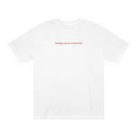 Free Shipping-DARLING YOU ARE A WORK OF ART TEE - Thumbnail 1