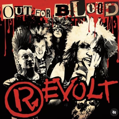 Revolt- out for blood 10” splatter 