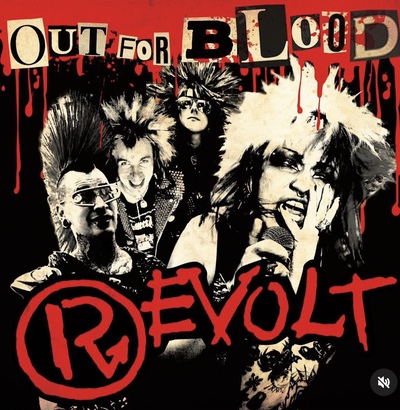 Revolt- out for blood 10” splatter 