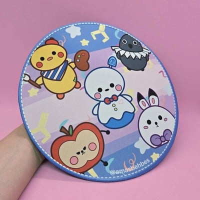 Lads claw plush mousepad