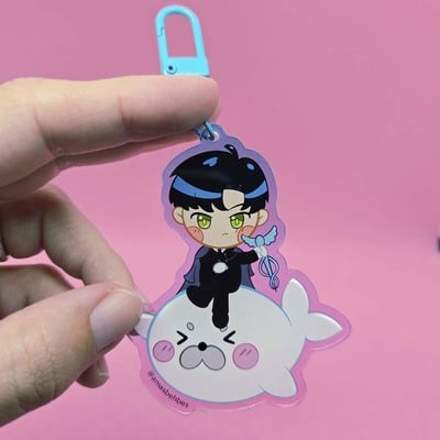 Lads acrylic keychain (zayne)