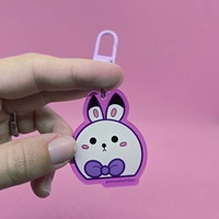 LADs Plush Acrylic Keychain (Happy Snowman) - Thumbnail 3