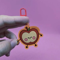 LADs Plush Acrylic Keychain (Happy Snowman) - Thumbnail 2