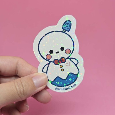 LADS Happy Snowman sticker
