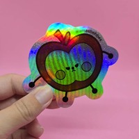 LADS Sunny Apple sticker - Thumbnail 1