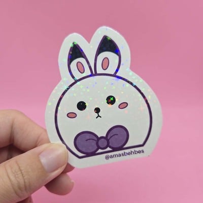 Lads bun bun sticker