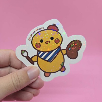 LADS Artsy Bird sticker