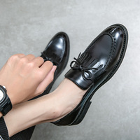 Loafers Men's Tassel Decorated Casual Shoes 3 colors - Thumbnail 8