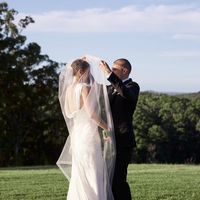 Sexy Satin Wedding Dress, Satin Bridal Dress Bridal Gown - Thumbnail 3