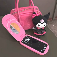 RETRO PINK MIRROR PHONE CASE - Thumbnail 4