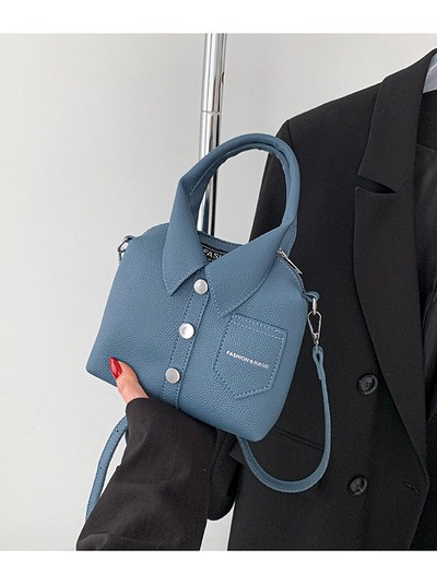 Unique Design PU Square Compact Shoulder and Crossbody Bags 